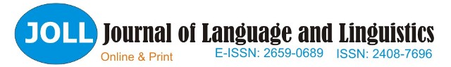 Journal of Language and Linguistics is a referred journal published by the Editorial Board, Nnamdi Azikiwe University, Faculty of Arts, Department of Modern European Languages, Awka, Anambra State, Nigeria. All views on conclusions contained in the journal are those of the authors of the articles. The opinions expressed are not in any sense, whatsoever, those of the Editorial board of this Journal.